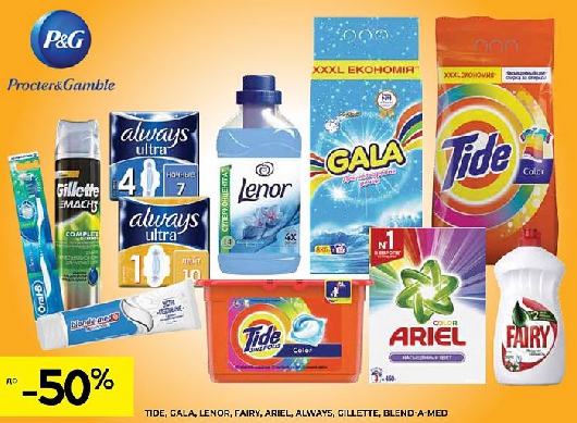    - Samsung    . Procter & Gamble -    