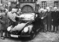 Однажды... - Заложен первый камень в фундамент завода концерна "Volkswagenwerk AG"
