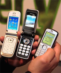  - За год в мире продадут миллиард мобильных телефонов