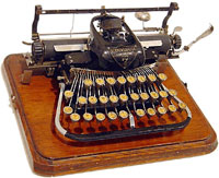  - 294 года назад была запатентована печатная машинка