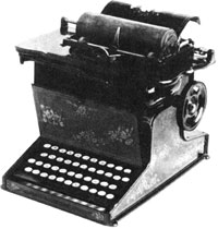  - 141 год назад была запатентована пишущая машинка