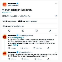 - Burger King поплатился за поздравление с 8 марта