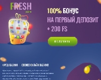  - Фреш Казино предлагает поиграть онлайн в автоматы с джекпотом и бонусами