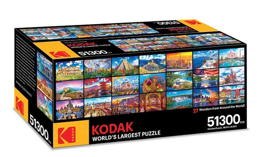 Дизайн и Креатив - Не знаете чем заняться? Kodak выпустил самый большой в мире пазл - 51300 элементов
