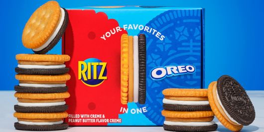 Обзор Рекламного рынка - Сладко-солёное печенье Ritz X Oreo