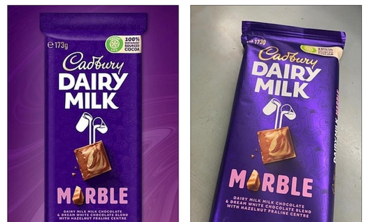   - Cadbury      50 