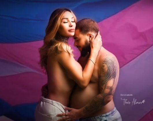 Дизайн и Креатив - Реклама Calvin Klein и беременный мужчина