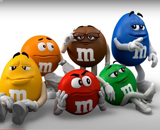 Дизайн и Креатив - Какие произошли изменения у маскотов M&M’s?