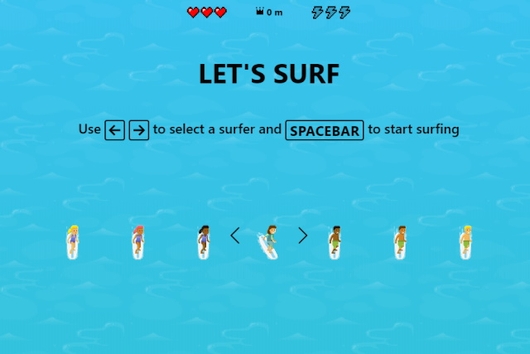 Новости Технологий - Microsoft добавила в браузер Edge игру Surf