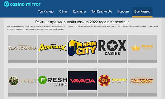 Исследования - Какие онлайн казино популярны в Казахстане