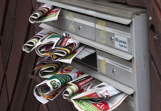 Обзор Рекламного рынка - Белорусы смогут отказаться от рекламных листовок в почтовых ящиках. Нам бы так...