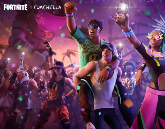 Дизайн и Креатив - Coachella запустил коллаборацию с Fortnite