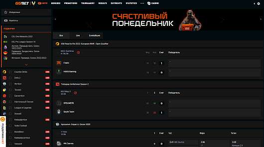 Исследования - Что предлагает официальный сайт GGBet своим посетителям