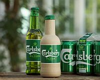  - Пиво в БУМАЖНЫХ бутылках. Carlsberg заботится об экологии, а не о вкусе