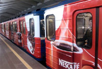  - В метро до конца года появятся девять рекламных поездов